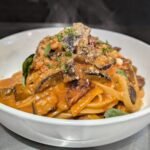 Chorizo & Eggplant Pasta                                       